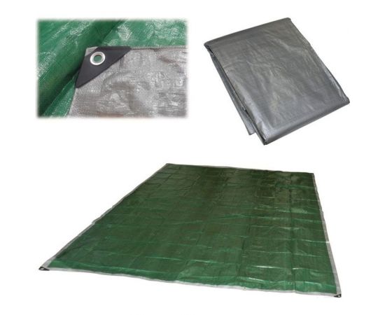 Хозяйственный универсальный тент Ecos T-5х6, размер 5х6 м, плотность 100г/м2, 999152 