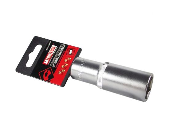 Головка 6-гранная глубокая РROFFI (21 мм; 1/2"; DIN3124; CrV) ABTOMTOOL 542121 