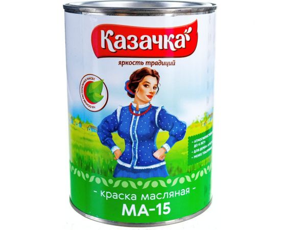 Краска Престиж МА-15 черная 0,9 кг 14 Казачка 21573 