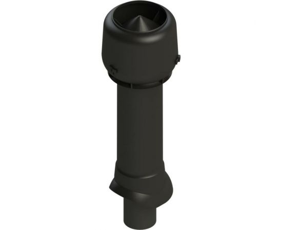 Вентиляционный выход Татполимер ТР-86.110/160/700 (с утеплителем; черный) 29316 