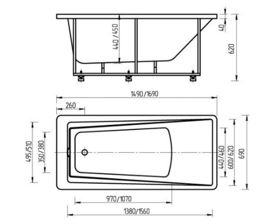 AQUATEK Либра-150 пустая без фр.экр. 00000000999 – изображение 2