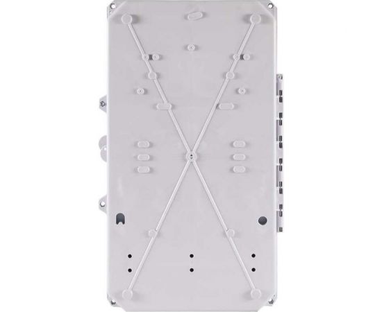 Пластиковый учетно-распределительный навесной корпус KRZMI ВЩУ 3-3/8 дверь IP55 4651117990232 – изображение 2