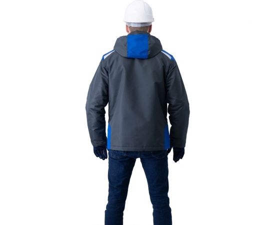 Демисезонная куртка ГК Спецобъединение ШТУРМАН серый/василёк, размер 104-108, рост 170-176 Кур 416/104/170 – изображение 2