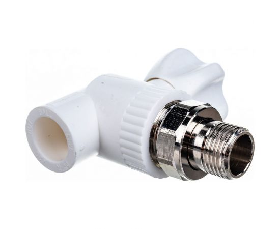 Шаровой кран TEBO C--TB для радиаторов, угловой, 1v 20x1/2 030060211 – изображение 2