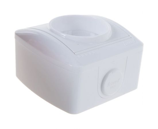 Розетка Lezard NATA, без заземления, керамика, белый 710-0200-121 – изображение 2