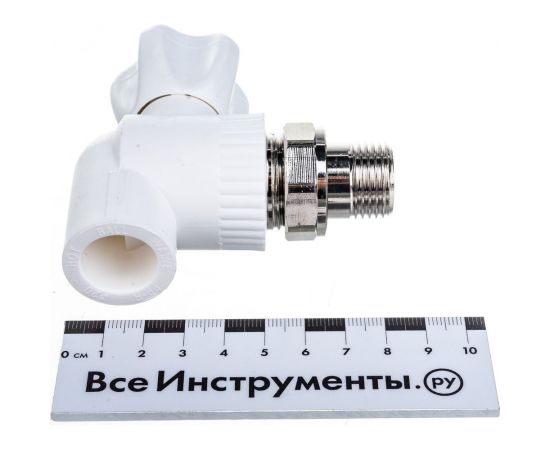 Шаровой кран TEBO C--TB для радиаторов, угловой, 1v 20x1/2 030060211 – изображение 3