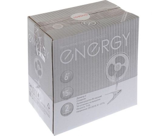 Вентилятор Energy EN-0602 прищепка, 6 дюйм 662 – изображение 3