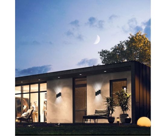 Уличный светодиодный светильник FERON DH110, 6x1W, 600Lm, 4000K, черный, 11704 – изображение 3