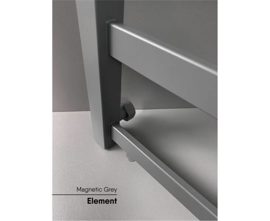 INDIGO Полотенцесушитель Element (в.р.3/4"") 80/50 (к-3, Magnetic Grey) LEWPF80-50MGK3 – изображение 5