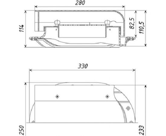Кровельный аэратор Татполимер ТР-88/K коричневый 46151 – изображение 5