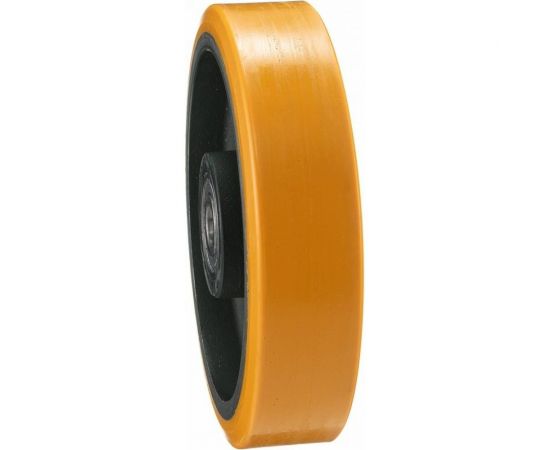 Tellure Rota Колесо большегрузное под ось, d- 300мм, чугун, шариковый подшипник в комплекте, 642168 – изображение 6