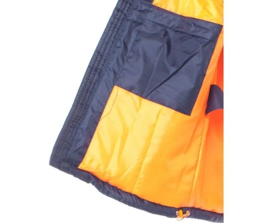 Утепленный жилет Спрут КАНАДА синий/оранжевый, р.52-54/104-108 129445 – изображение 7