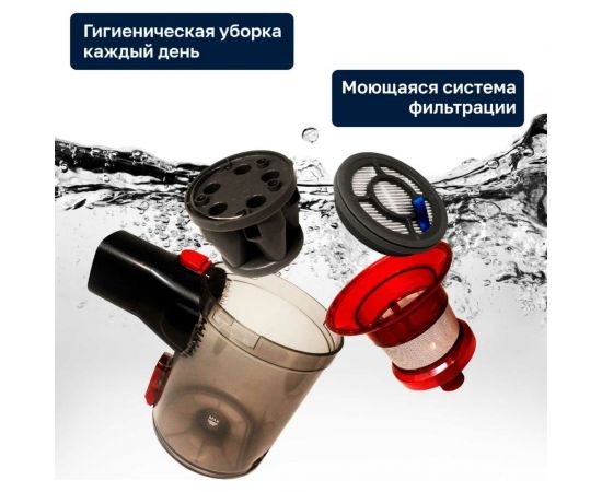Remezair Вертикальный беспроводной пылесос RMVC-504 MultiClick Pro Aqua ЦБ-00000440 – изображение 8