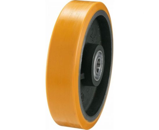 Tellure Rota Колесо большегрузное под ось, d- 300мм, чугун, шариковый подшипник в комплекте, 642168 – изображение 8