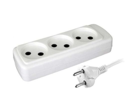 Бытовой электроудлинитель Volsten SR 3x1.5 УХ6-103 1.5 м 1300 Вт ШВВП без заземления 12421 