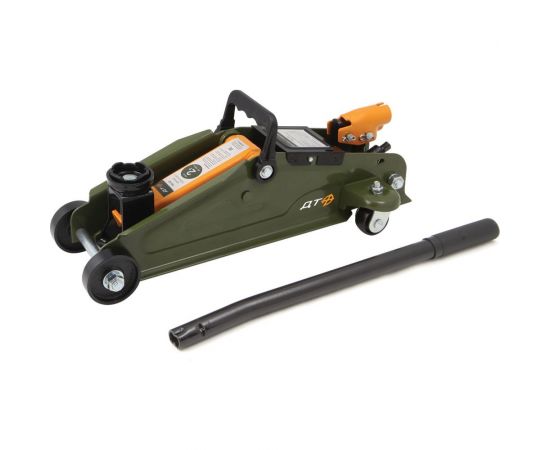 Подкатной домкрат Дело Техники 2 т, 135-340 мм, в кейсе 904122 