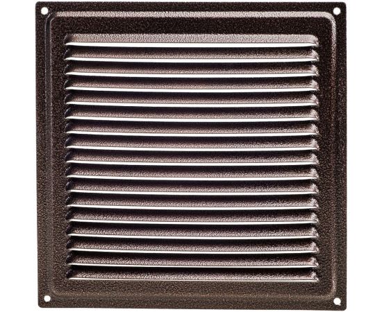 Решётка металлическая с сеткой (медная; 100x100 мм) Эвент ВРС 