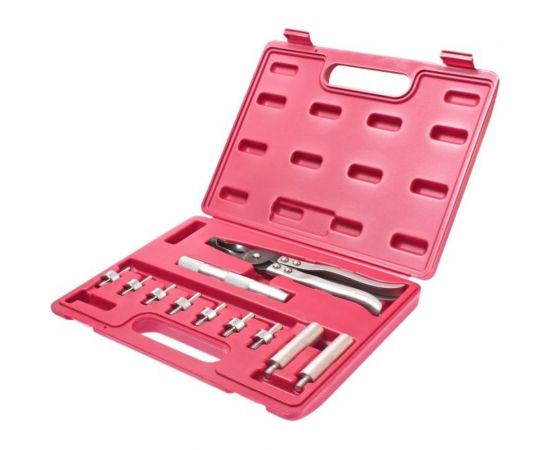Набор инструментов для снятия и установки маслосъемных колпачков (11 предметов в кейсе) JTC 1717 