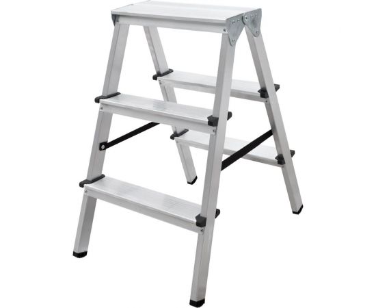 Двухсторонняя стремянка Новая Высота 2х3 ступени 1120203 