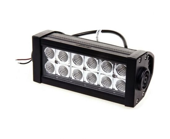Прямоугольная светодиодная фара SKYWAY OFF ROAD 12V/24V 36W 6000К 12 диодов ближний свет S07201054 
