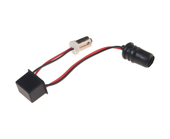 Блокиратор ошибок MEGAPOWER LED CANbus BA9s обманка 1шт 12V 10 100 M-30673 