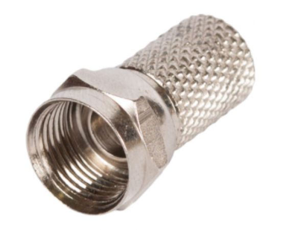 Коннектор F-типа для коаксиальных кабелей RG6 NETLAN 100 шт. EC-CC-F-RG6-T-MT-100 