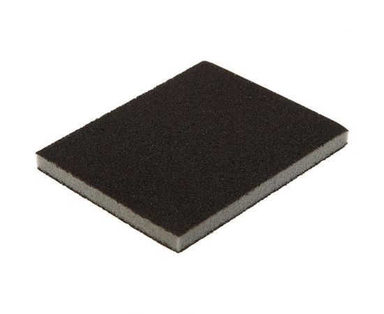 Губка мягкая абразивная шлифовальная (125х100х10 мм; Р60) TUNDRA 2580207 