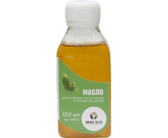 Масло для кухонных аксессуаров и игрушек из дерева MAZ-SLO цвет Венге 100 мл 8072504 
