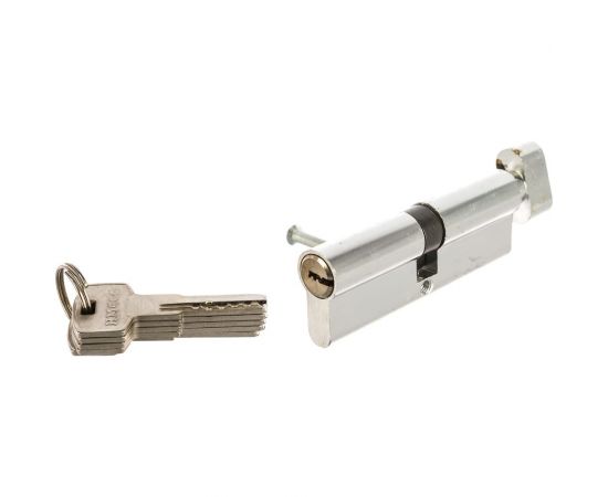 Цилиндровый механизм НОРА-М STD AL ЛПВ-90 45-45 хром 15542 