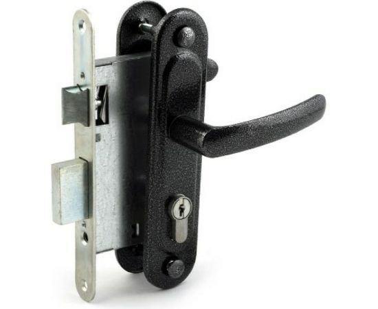 Врезной замок ЗЕНИТ Омега-ЗВ7.02 серебро 19437 