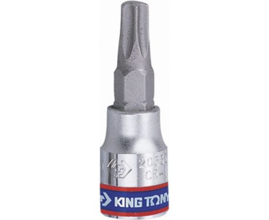 Насадка-бита торцевая (1/4""; TORX 9; 37 мм) KING TONY 203309 