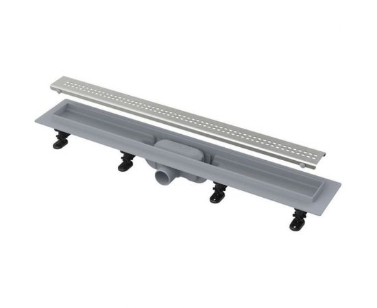 Водоотводящий желоб Alca Plast APZ9-850M Simple с порогами для перфорированной решетки 00022302 