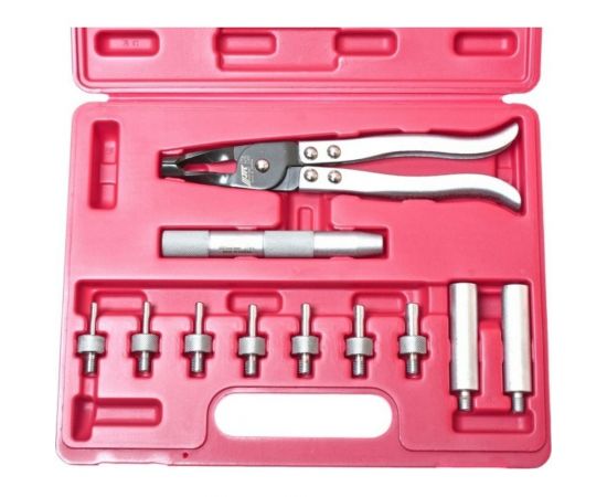 Набор инструментов для снятия и установки маслосъемных колпачков (11 предметов в кейсе) JTC 1717 – изображение 2