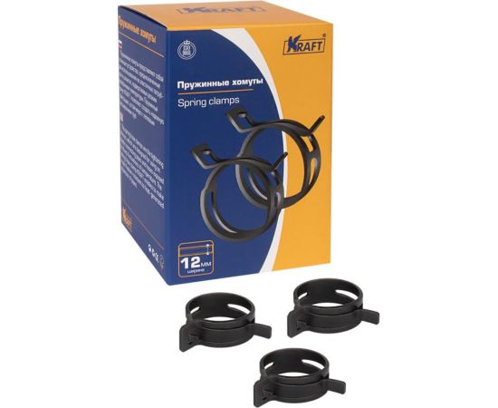 Пружинный хомут KRAFT 36 мм, уп. 5 шт. KT 880553 – изображение 2