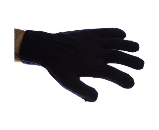 Трикотажные перчатки СИБРТЕХ, акрил, синие, оверлок, 68655 – изображение 2