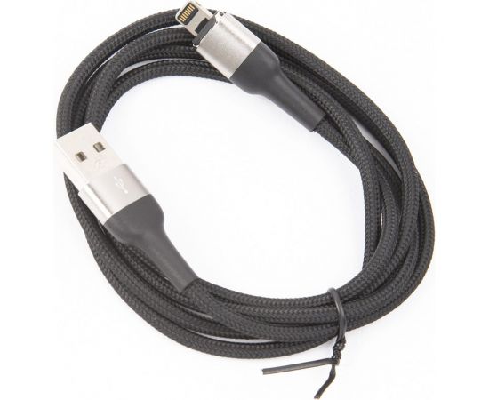 Дата-кабель USAMS US-SJ326 U28 USB - Lightning, 2.4A 1 м магнитный, нейлоновая оплетка УТ000023875 – изображение 2