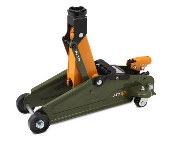 Подкатной домкрат Дело Техники 2 т, 135-340 мм, в кейсе 904122 – изображение 2