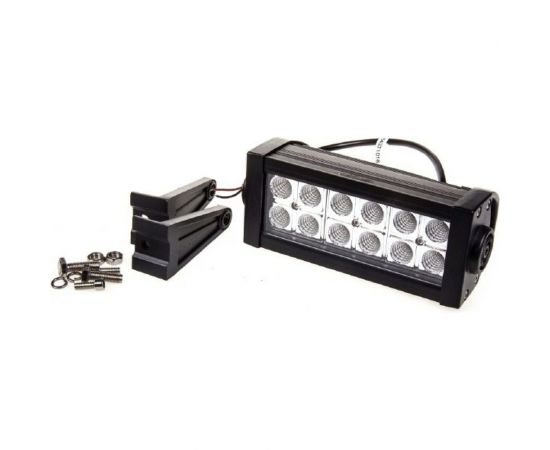 Прямоугольная светодиодная фара SKYWAY OFF ROAD 12V/24V 36W 6000К 12 диодов ближний свет S07201054 – изображение 2