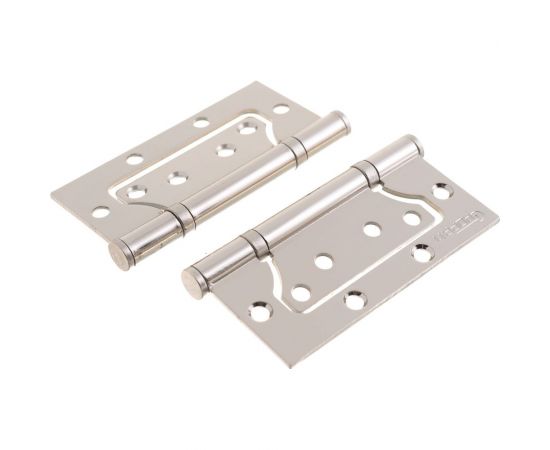 Универсальная накладная петля НОРА-М 800-4"" FHP СP хром. покр. без колп. 100х75х2,5 14528 – изображение 3