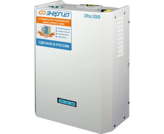 Энергия Cтабилизатор тиристорный 5 000 ВА сериии Ultra Е0101-0102 – изображение 4