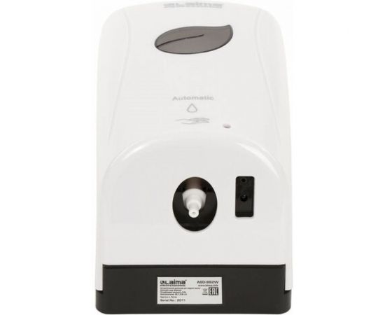 Сенсорный диспенсер для жидкого мыла ЛАЙМА PROFESSIONAL ECO наливной, 1.3 л, белый 607329 – изображение 4