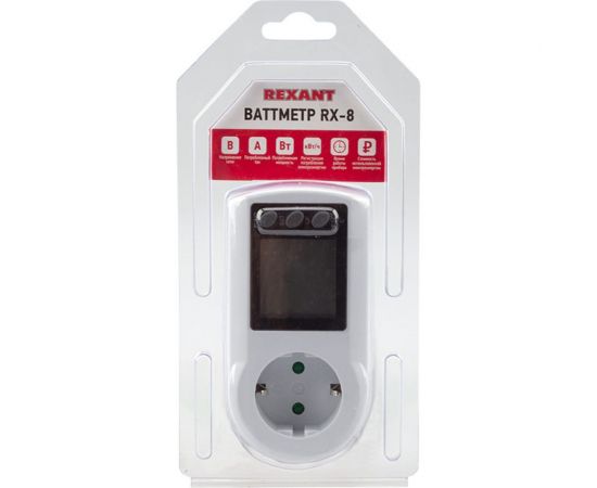 Ваттметр REXANT RX-8 10-6102 – изображение 4