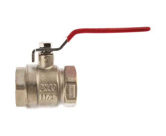 Шаровый кран Terma RED 1.1/2 внутренняя/внутренняя, ручка 31040 26140 – изображение 5