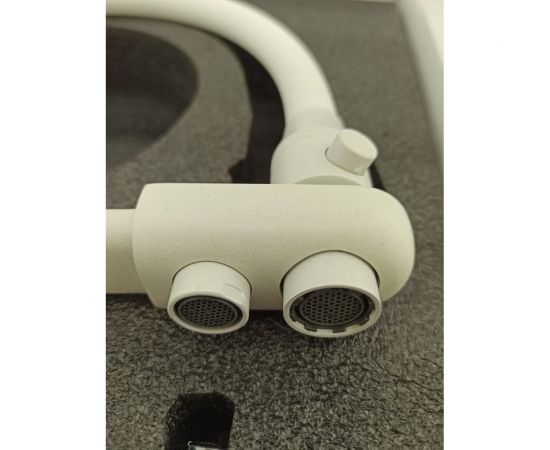 OUTE Смеситель для кухни с гибким съемным изливом и дополнительным выводом фильтра T603BK-341 – изображение 5