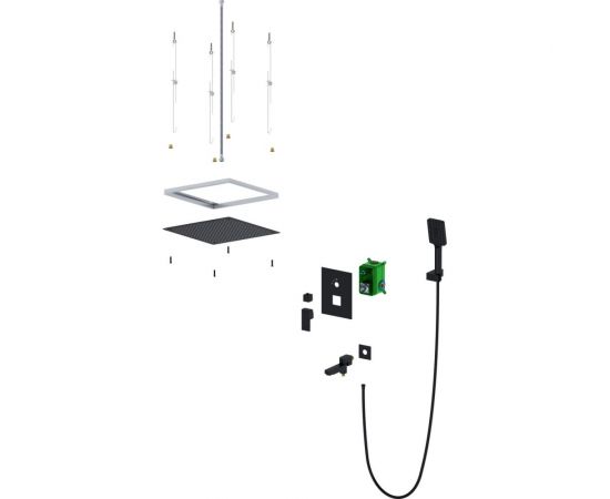 Душевая система Timo Selene встроенная, черный SX-2039/03SM – изображение 5