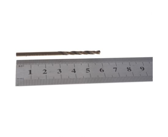 Сверло спиральное по металлу HSS Co в ПВХ упаковке TDB030K5 (3х61х33 мм) Thorvik 52454 – изображение 5