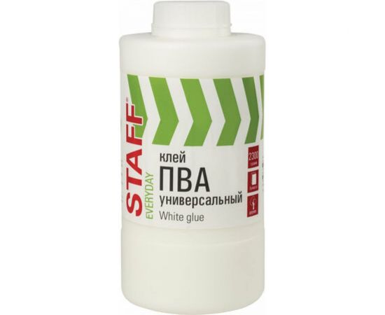 Универсальный клей ПВА STAFF 2,3 кг бумага, картон, дерево 606433 
