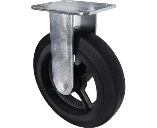 Колесо большегрузное обрезиненное неповоротное Longway FCD54 