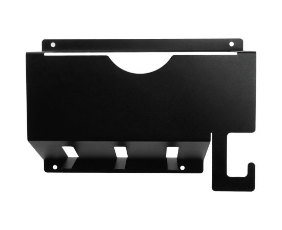 Настенный держатель для угловых шлифмашинок до 210 мм EMBODIMENT черный EMB-USM-BW-B 