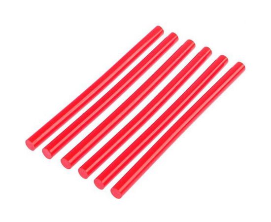Стержни клеевые красные (6 шт; 11х200 мм) TUNDRA 4967890 